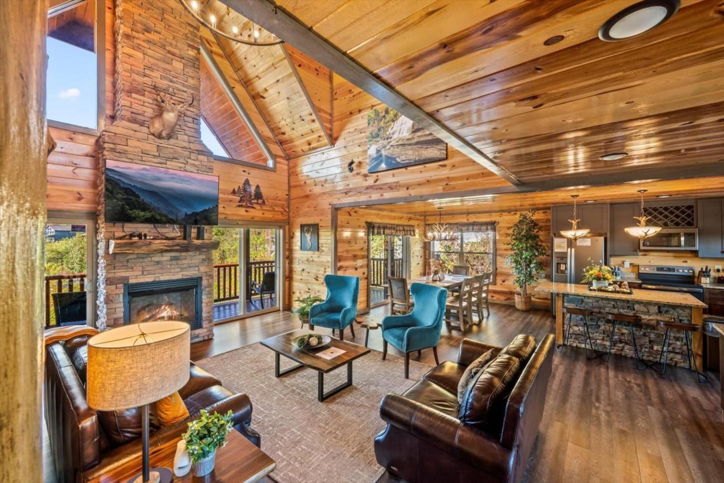 Indoor Pool, Volleyball Beach, Mountain View, Luxury Gatlinburg Buitenkant foto