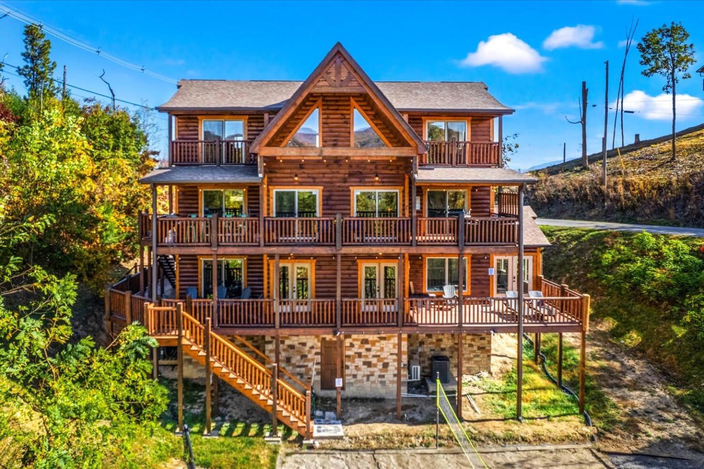 Indoor Pool, Volleyball Beach, Mountain View, Luxury Gatlinburg Buitenkant foto